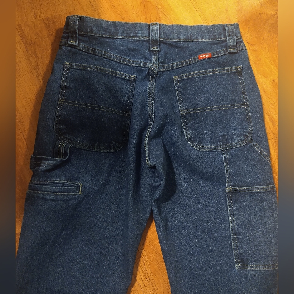 Men's Wrangler Carpenter Cargo Pants 👖, Denim 30×32